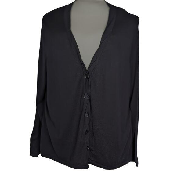 Talbots Womens Cardigan sz 3X VGUC Twisted ribbing Silk/cotton see photos mea - Picture 1 of 10